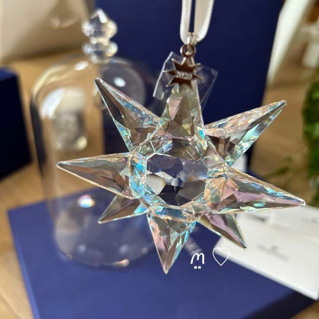 ✨新品未使用✨　SWAROVSKI クリスマスツリーオーナメント　スワロフスキー