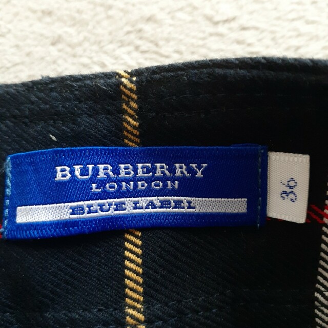 BURBERRY BLUE LABEL(バーバリーブルーレーベル)の【新品】定価23,100円 Burberry  ノバチェック　ハーフパンツ レディースのパンツ(ハーフパンツ)の商品写真