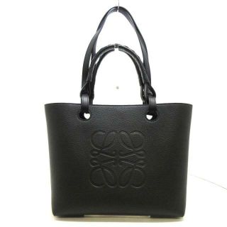 ロエベ(LOEWE)のロエベ トートバッグ レディース美品  黒(トートバッグ)