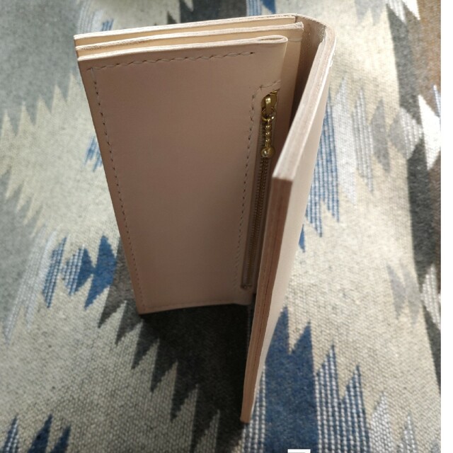 本革 牛革 ハンドメイド 長財布 ロングウォレット no.1042 4