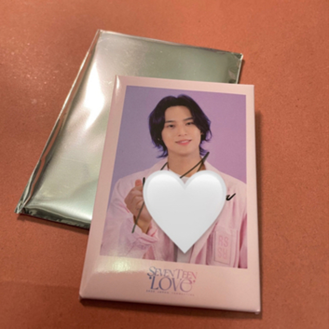 安心 保証 サイン ミンギュ 缶バッジ SEVENTEEN LOVE ペンミ 公式