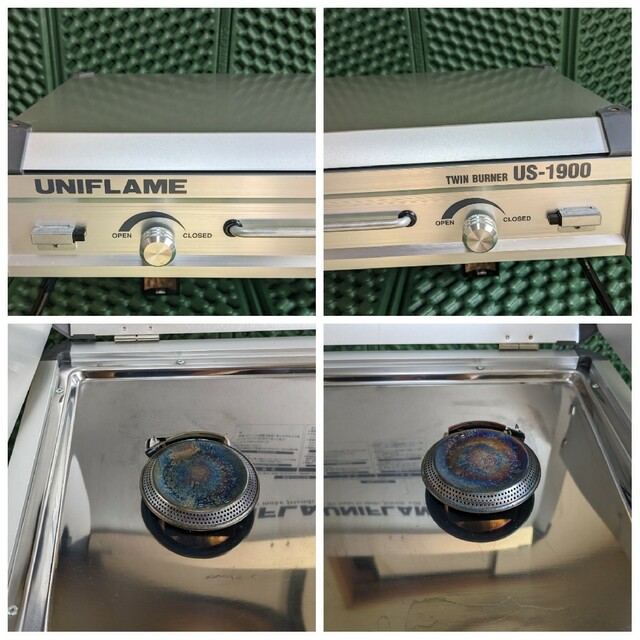 UNIFLAME(ユニフレーム)のユニフレーム　ツインバーナー　US-1900 スポーツ/アウトドアのアウトドア(調理器具)の商品写真