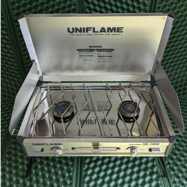 UNIFLAME(ユニフレーム)のユニフレーム　ツインバーナー　US-1900 スポーツ/アウトドアのアウトドア(調理器具)の商品写真