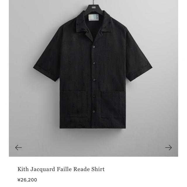 KITH - Kith/Jacqard Faille Reade Shirt/Mサイズの通販 by SUPERME