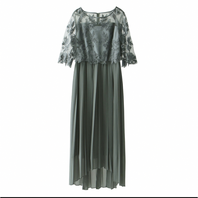 GIRL(ガール)のniana フィッシュテール　7部袖　ドレス レディースのフォーマル/ドレス(ロングドレス)の商品写真