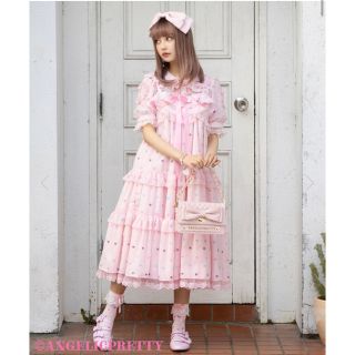 Angelic Pretty - Candy Petit Heartジャンパースカートの通販 by ...