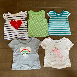 ベビーギャップ(babyGAP)のbabyGAP Tシャツ5枚 80 90(シャツ/カットソー)