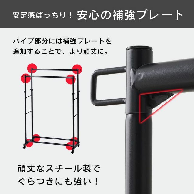 【サイズ:f)ダブル(耐荷重150kg)_スタイル:a)単品】【耐荷重アウター2