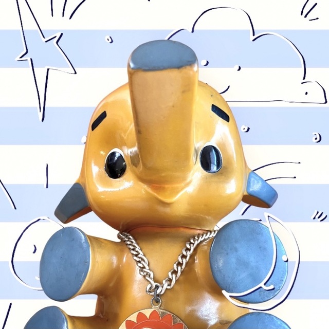 ラクマ様専用商品 超希少品⭐️ 特大サトちゃん・ソフビ・メダル付き・佐藤製薬 | フリマアプリ ラクマ