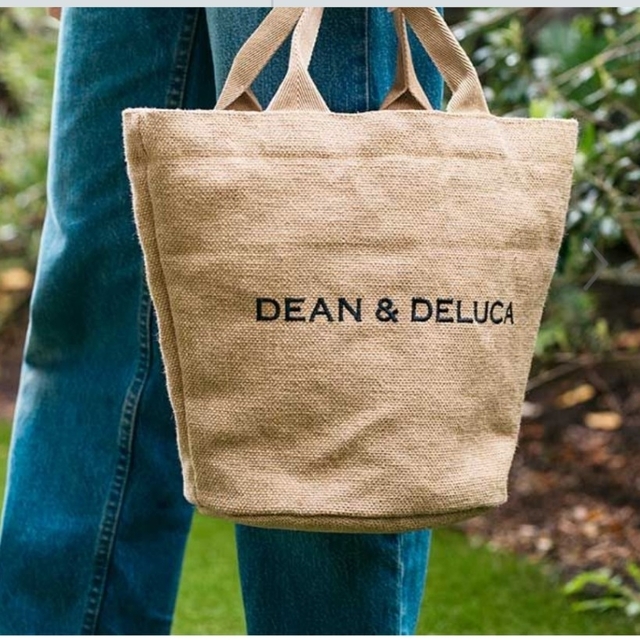 DEAN & DELUCA(ディーンアンドデルーカ)の２０周年　DEAN & DELUCA ジュートマーケットトートバッグ S レディースのバッグ(トートバッグ)の商品写真