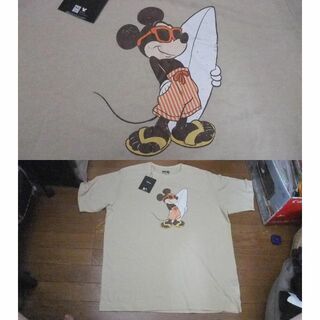 ディズニー(Disney)の3L ワークマン 新品 ディズニー disney ミッキー コラボ Ｔシャツ(Tシャツ/カットソー(半袖/袖なし))