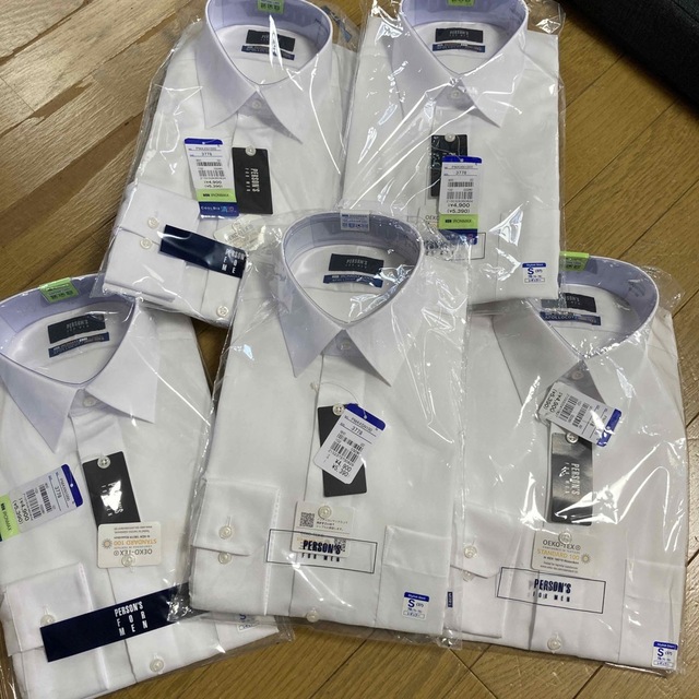 青山(アオヤマ)のワイシャツ【NON IRONMAX】【白無地】 青山　5枚 メンズのトップス(シャツ)の商品写真