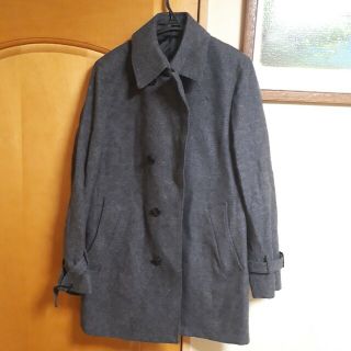 5/18に削除します☆CASHMERE BLEND コート☆グレー　sizeM(ステンカラーコート)