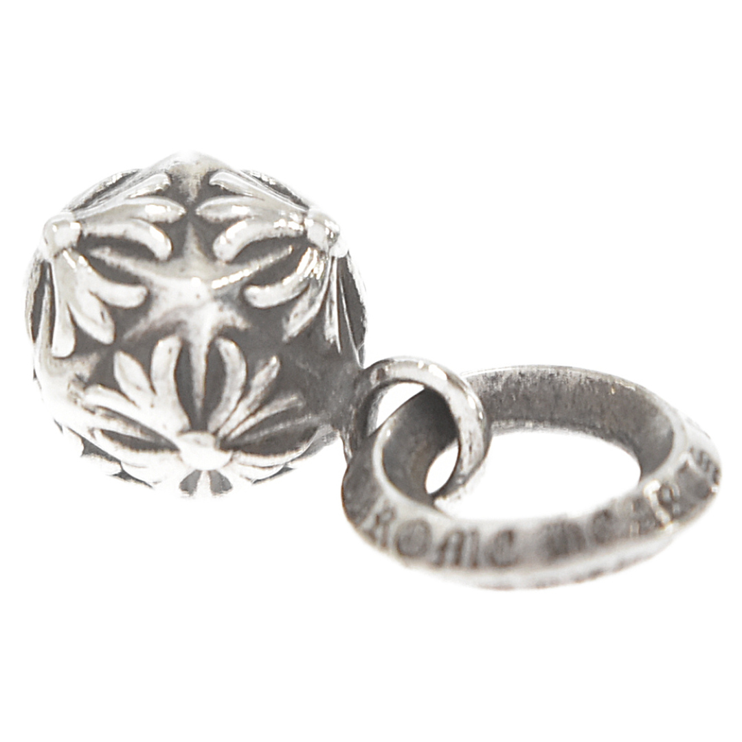 Chrome Hearts(クロムハーツ)のCHROME HEARTS クロムハーツ YRAMID PLUS BALL ピラミッドプラスボールシルバーネックレストップ シルバー メンズのアクセサリー(ネックレス)の商品写真