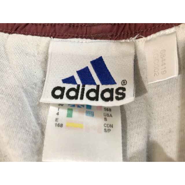 adidas （アディダス）90s 万国旗タグ　サイドジップ　パンツ【中古】【007】