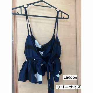 ラグーン(LAGOON)のLagoon トップス　キャミソール　ヘソだし　新品未使用(キャミソール)