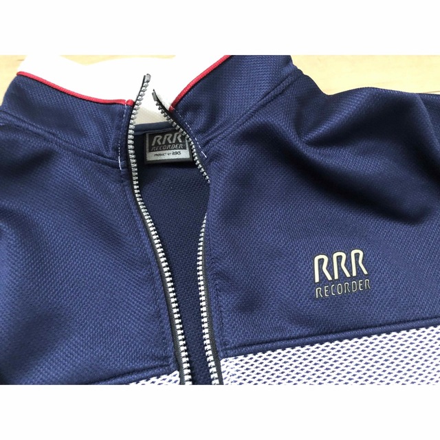 asics(アシックス)の【良品】RRR RECORDER アシックス　紺ジャージ上下セット メンズのトップス(ジャージ)の商品写真