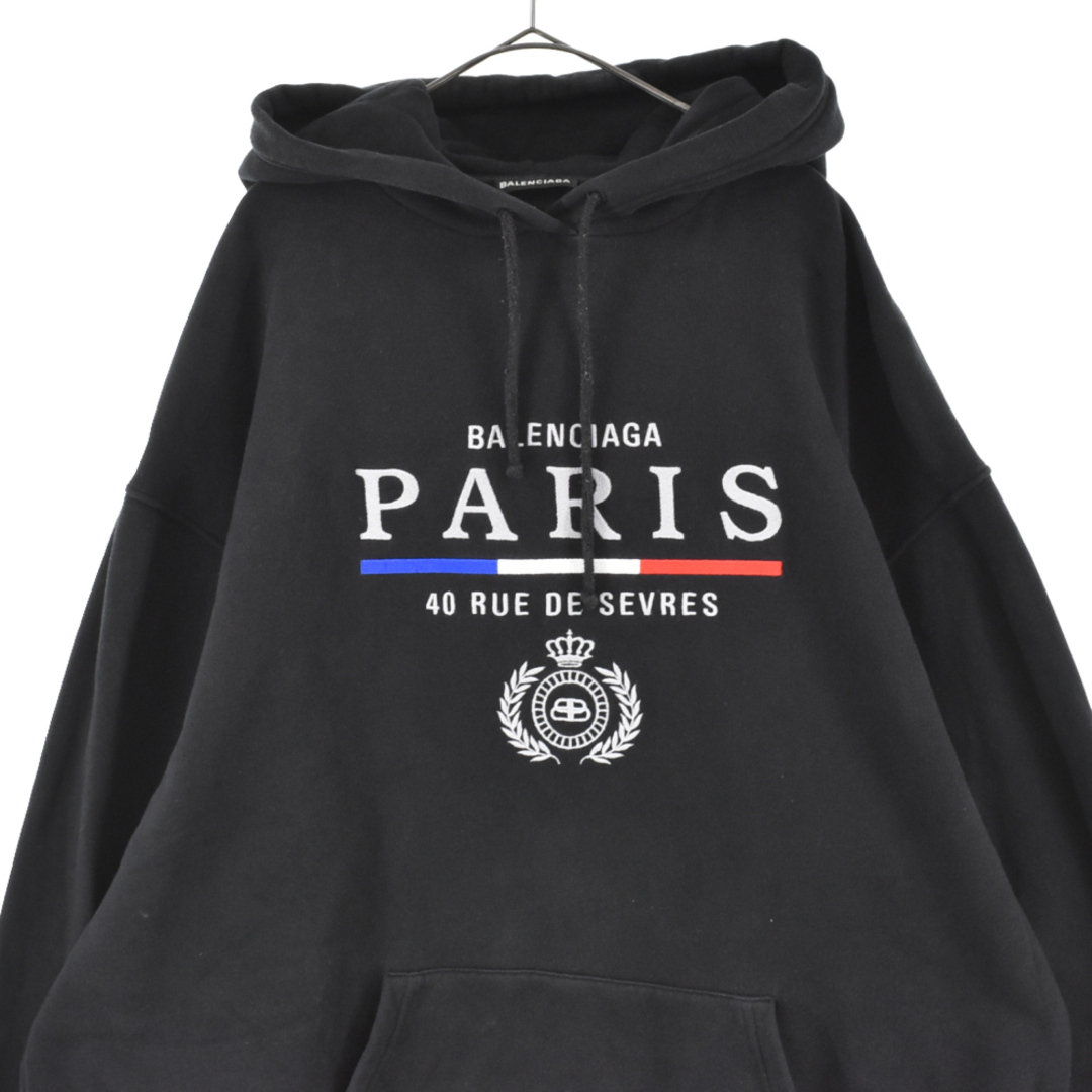 BALENCIAGA バレンシアガFlag Hoodie パリフラッグフーディM | www ...