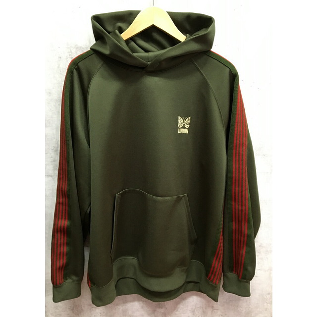 Needles × UNION TRACK HOODIE ニードルズ ユニオン トラックフーディー LQ464 オリーブ【004】