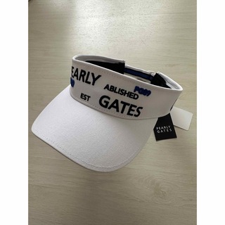 PEARLY GATES - ・新品未使用タグ付き・パーリーゲイツ　サンバイザー