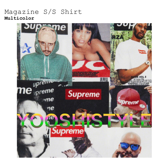 Supreme Magazine S/S Shirt "Multi" 1