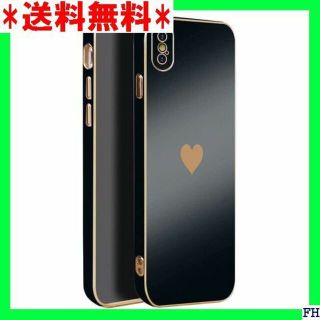 ６ JOOBOY iPhone Xs Max ケース かわ MAX 黒 1272(モバイルケース/カバー)