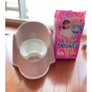 ベビービョルン(BABYBJORN)のイス型オマル【ベビービョルン(BABY BJORN)】＋トレパンマンL(ベビーおまる)