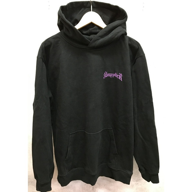 SUPPLIER CROSS LOGO HOODIE サプライヤー クロスロゴパーカー SUP22a