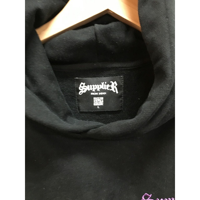 SUPPLIER CROSS LOGO HOODIE サプライヤー クロスロゴパーカー SUPa
