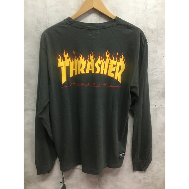 WIND AND SEA × THRASHER 23ss L/S TEE 2 ウィンダンシー スラッシャー ロンT WDS-C-THR-23-Q4-06【004】