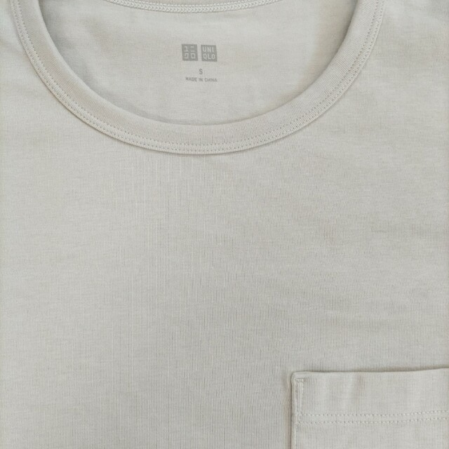 UNIQLO(ユニクロ)の未使用 MEN Sサイズ ユニクロ エアリズム  ルームウエア パジャマ メンズのトップス(Tシャツ/カットソー(半袖/袖なし))の商品写真