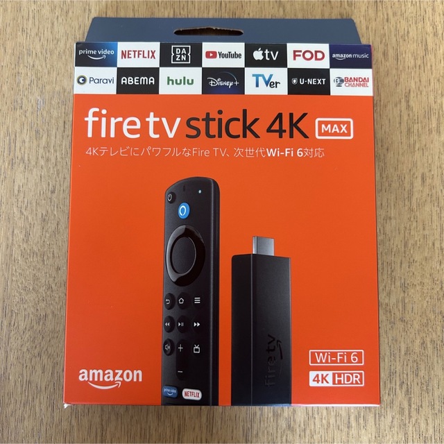 Fire TV Stick 4K Max - Alexa対応音声認識リモコン