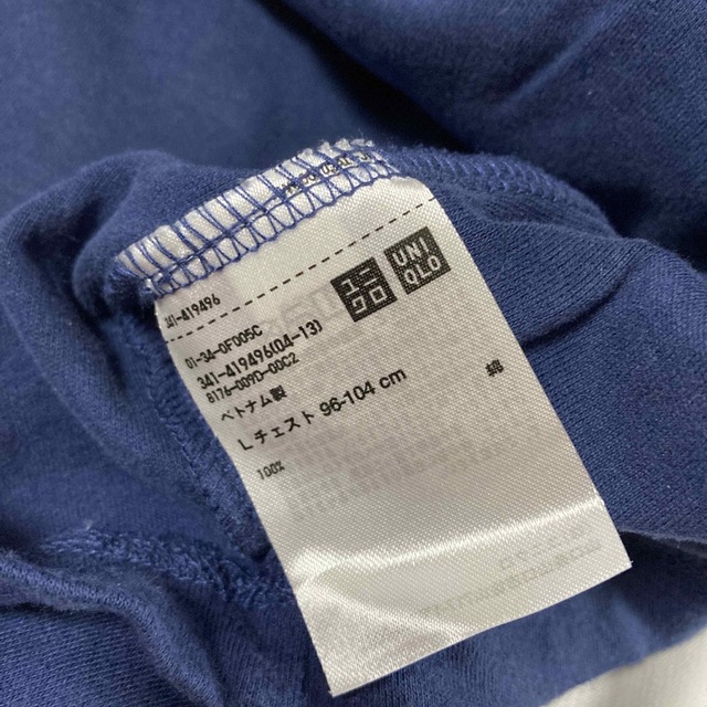 UNIQLO(ユニクロ)の送料込＊1度使用 ユニクロ＊うっすらあたたかロンT メンズのトップス(Tシャツ/カットソー(七分/長袖))の商品写真