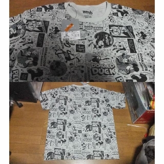 ディズニー(Disney)の新品 ディズニー disney ミッキー 総柄 コラボTシャツ 3L ワークマン(Tシャツ/カットソー(半袖/袖なし))