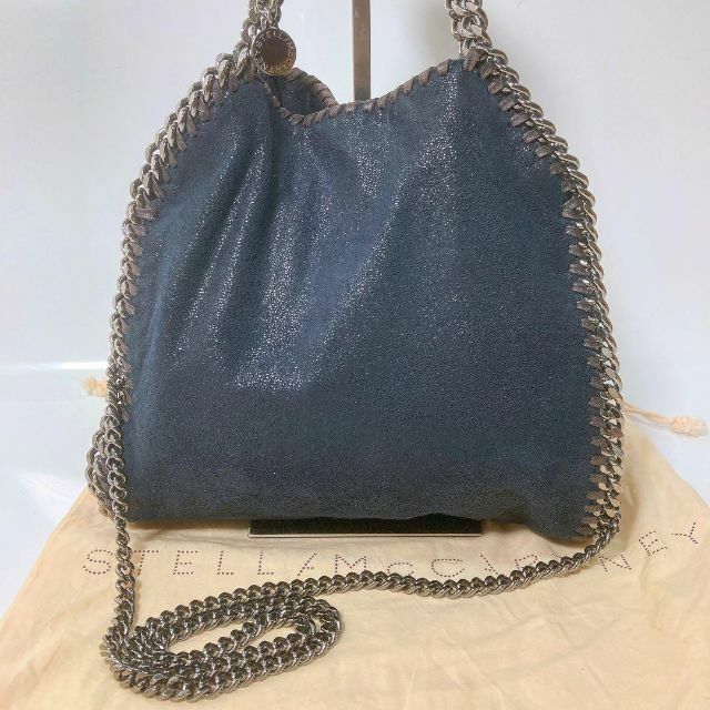 極美品 ステラマッカートニー ショルダーバッグ チェーン ブラック
