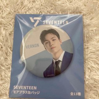 seventeen セブチ　バーノン　モアプラス缶バッジ(アイドルグッズ)