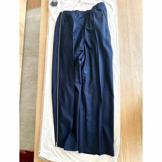 Maison Martin Margiela - Maison Margiela POPELINE SIDE ZIP PANTSの