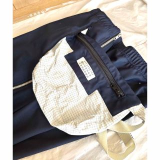 Maison Martin Margiela - Maison Margiela POPELINE SIDE ZIP PANTSの