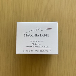 マキアレイベル(Macchia Label)の新品♪  マキアレイベル　プロテクトバリアリッチc  50g(オールインワン化粧品)