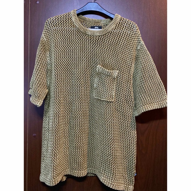 STUSSY メッシュカットソー　　　XL