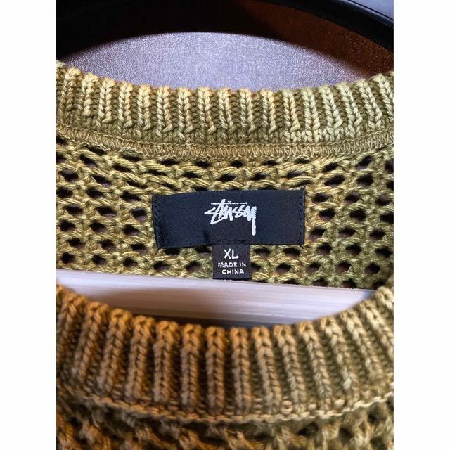 STUSSY メッシュカットソー XL