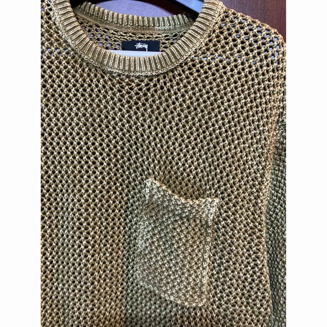 STUSSY メッシュカットソー XL