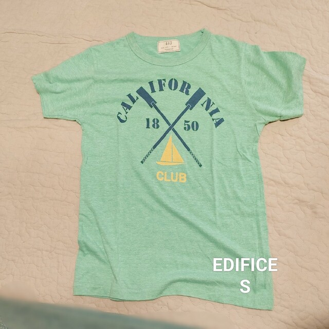 417 EDIFICE(フォーワンセブンエディフィス)のEDIFICE　Tシャツ　メンズ　S メンズのトップス(Tシャツ/カットソー(半袖/袖なし))の商品写真