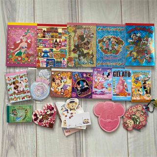 ディズニー(Disney)のディズニーリゾート　メモ帳　まとめ売り(ノート/メモ帳/ふせん)