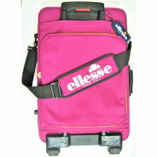 エレッセ(ellesse)の美品 U.S.A.エレッセeiiesse 男女兼用ロゴショルダー付キャリーケース(スーツケース/キャリーバッグ)