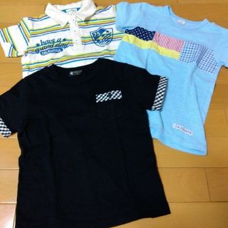 サンカンシオン(3can4on)のキムラタン　コムサ　サンカンシオン　半袖サイズ110(Tシャツ/カットソー)