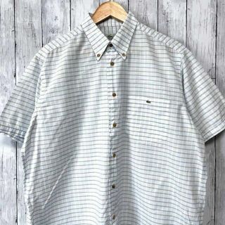 ラコステ(LACOSTE)のラコステ 半袖シャツ メンズ  サイズ41 Lサイズ 3-88(シャツ)