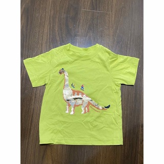 ジーユー(GU)のBOYSスパンコールT(半袖)(ブラキオサウルス)®️パンダさん専用(Tシャツ/カットソー)