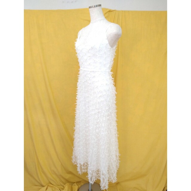 cawaii ウェディングドレス　白ドレス　レース　パール