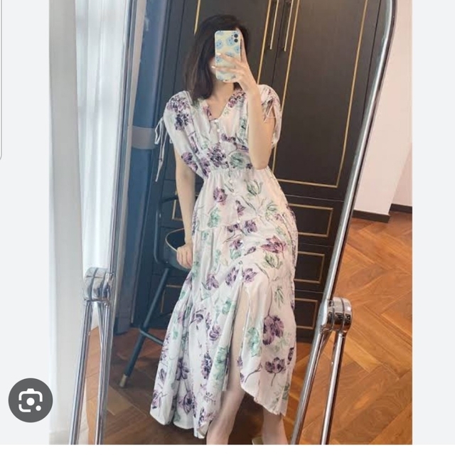 Her lip to(ハーリップトゥ)のHer lip to Full Of Love Long Dress レディースのワンピース(ロングワンピース/マキシワンピース)の商品写真